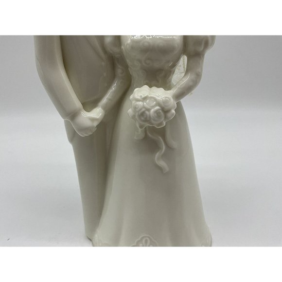 San Francisco Music Box Company Vintage Musical Bride & Groom Porcelain Figure - Picture 12 of 16